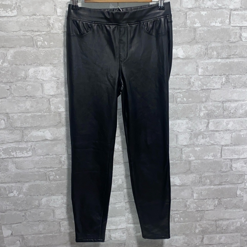 Sanctuary Fleece Lined Leather Leggings